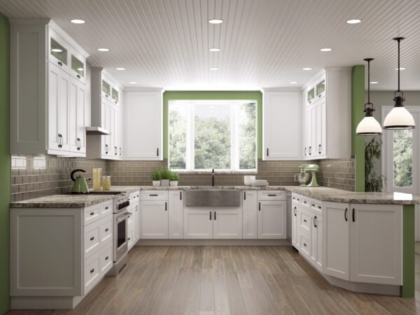 SW-W361824 Shaker White Wall Cabinets