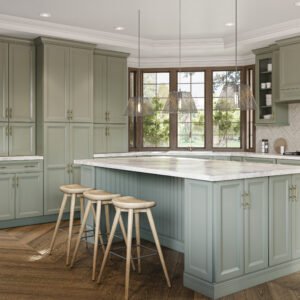 EW-W3615GD Thin Shaker EDGELINE WHITE Wall Cabinets