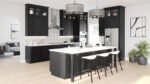 SB-3DB21 Shaker BLACK Base Cabinets