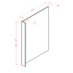 SH-DWR3 Shaker Honey Fillers & Panels