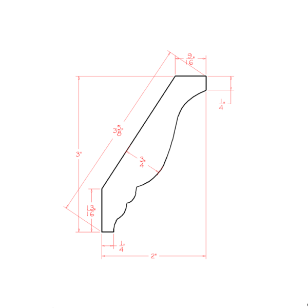 SC-DCM Shaker Cider Mouldings